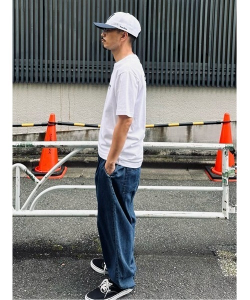 BACK NUMBER(バックナンバー)の「【BACK NUMBER】サラサラ綿麻イージーパンツ(デニムパンツ・メンズ・ダークインディゴブルー/インディゴブルー・S/M/L/XL)」の21枚目の写真