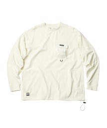 【REEF】REEF DOUBLE POCKET L/S TEE
