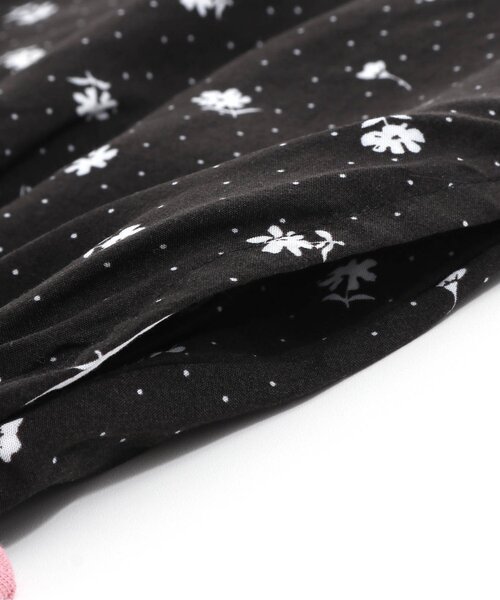 apres les cours（アプレレクール）の「3柄ロゴドッキングワンピース（ワンピース・キッズ・サックスブルー/ピンク/オフホワイト・140/130/110/100/80/120/90）」の8枚目の写真