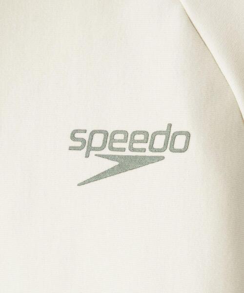 Speedo（スピード）の「【別注】＜SPEEDO＞TJ ラッシュガード140cm-150cm（ラッシュガード・キッズ・ダークグリーン/オフホワイト・140cm/150cm）」の8枚目の写真