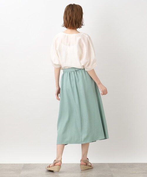 grove(グローブ)の「◆大人の余裕!ナチュラルキレイブラウス♪(シャツ/ブラウス・レディース・オフホワイト/ブラック/ワインレッド・03/02/01/05/04)」の8枚目の写真