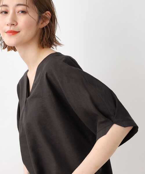 grove(グローブ)の「◆大人の余裕!ナチュラルキレイブラウス♪(シャツ/ブラウス・レディース・オフホワイト/ブラック/ワインレッド・03/02/01/05/04)」の14枚目の写真