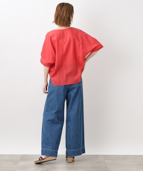 grove(グローブ)の「◆大人の余裕!ナチュラルキレイブラウス♪(シャツ/ブラウス・レディース・オフホワイト/ブラック/ワインレッド・03/02/01/05/04)」の18枚目の写真