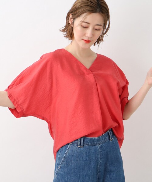 grove(グローブ)の「◆大人の余裕!ナチュラルキレイブラウス♪(シャツ/ブラウス・レディース・オフホワイト/ブラック/ワインレッド・03/02/01/05/04)」の19枚目の写真