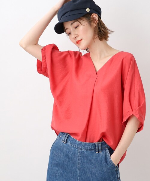 grove(グローブ)の「◆大人の余裕!ナチュラルキレイブラウス♪(シャツ/ブラウス・レディース・オフホワイト/ブラック/ワインレッド・03/02/01/05/04)」の21枚目の写真