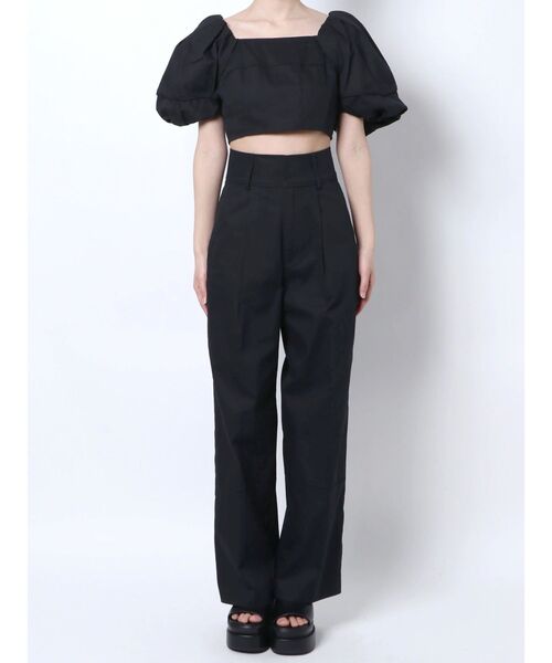 EMODA（エモダ）の「ハイウエストルーズパンツ（その他パンツ・レディース・ブラック/グリーン/アイボリー・SMALL/MEDIUM）」の22枚目の写真