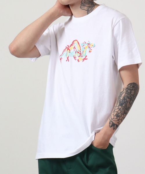波達(NAMITATSU)(ナミタツ)の「波達(NAMITATSU) 5.6oz ヘビーウェイト プリントTシャツ(Tシャツ/カットソー・メンズ・ネイビー/ホワイト・M/L/XL)」の1枚目の写真
