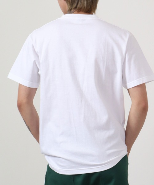 波達(NAMITATSU)(ナミタツ)の「波達(NAMITATSU) 5.6oz ヘビーウェイト プリントTシャツ(Tシャツ/カットソー・メンズ・ネイビー/ホワイト・M/L/XL)」の5枚目の写真