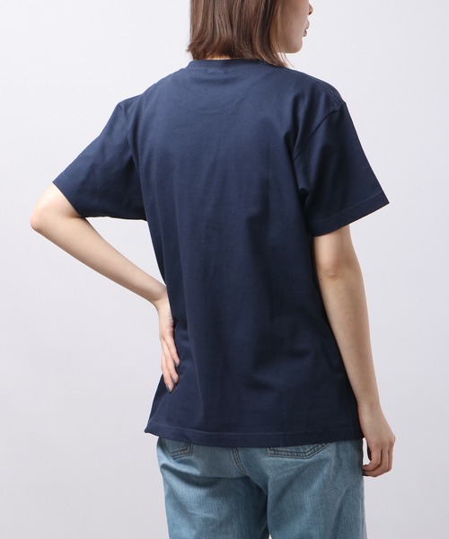 波達(NAMITATSU)(ナミタツ)の「波達(NAMITATSU) 5.6oz ヘビーウェイト プリントTシャツ(Tシャツ/カットソー・メンズ・ネイビー/ホワイト・M/L/XL)」の20枚目の写真