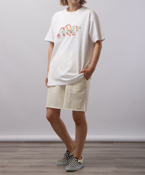 波達(NAMITATSU)(ナミタツ)の「波達(NAMITATSU) 5.6oz ヘビーウェイト プリントTシャツ(Tシャツ/カットソー・メンズ・ネイビー/ホワイト・M/L/XL)」の17枚目の写真