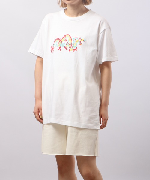 波達(NAMITATSU)(ナミタツ)の「波達(NAMITATSU) 5.6oz ヘビーウェイト プリントTシャツ(Tシャツ/カットソー・メンズ・ネイビー/ホワイト・M/L/XL)」の15枚目の写真