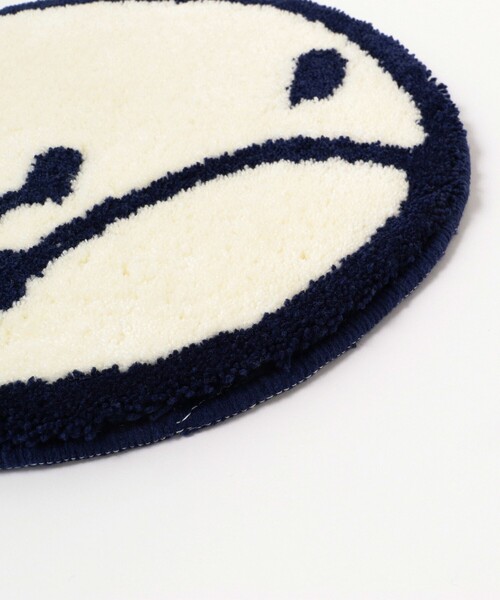SECOND LAB.（セカンド ラブ）の「SECOND LAB. / SMILE CHAIR RUG MAT（ラグ/マット・メンズ・オフホワイト/グリーン/イエロー・ONE SIZE）」の7枚目の写真