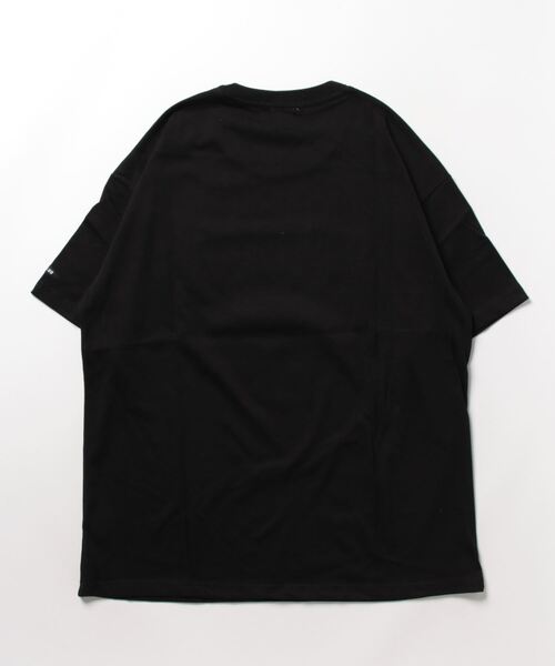 WHISTLES　半袖カットソー  XS ブラック セール】【HOOK】個性派抽象画プリント半袖ビッグTシャツ（T
