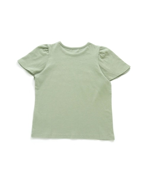 JENNI love(ジェニィラブ)の「チューリップスリーブTシャツ(Tシャツ/カットソー・キッズ・サックスブルー/カーキ/ピンク・130cm/140cm/150cm/160cm)」の11枚目の写真