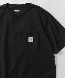 Carhartt WIP | 【Carhartt/カーハート】ブランドロゴ ワンポイントワッペン付き ポケット半袖Tシャツ/CH POCKET T-SHIRT(Tシャツ/カットソー)
