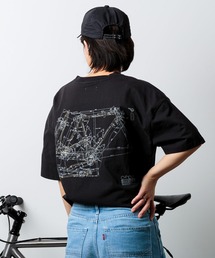 narifuri | nanotec 制菌バックプリントTシャツ(Tシャツ/カットソー)