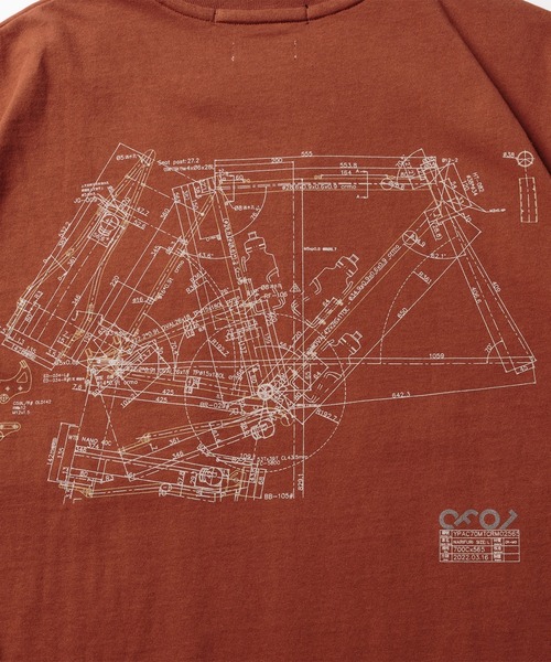 narifuri(ナリフリ)の「nanotec 制菌バックプリントTシャツ(Tシャツ/カットソー・メンズ・ブラウン/ホワイト/ブラック/カーキ・SMALL/MEDIUM/LARGE)」の9枚目の写真