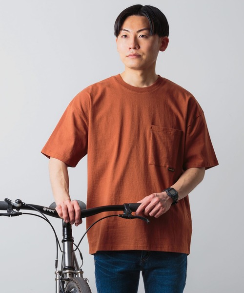 narifuri(ナリフリ)の「nanotec 制菌バックプリントTシャツ(Tシャツ/カットソー・メンズ・ブラウン/ホワイト/ブラック/カーキ・SMALL/MEDIUM/LARGE)」の18枚目の写真