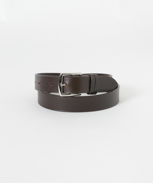 Scye（サイ）の「Scye　Leather New Basic Belt（ベルト・メンズ・ブラック/ダークブラウン・MEDIUM）」の2枚目の写真