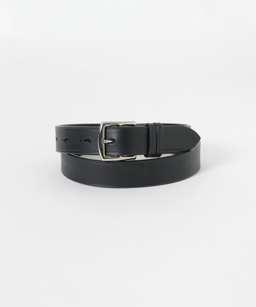 Scye（サイ）の「Scye　Leather New Basic Belt（ベルト・メンズ・ブラック/ダークブラウン・MEDIUM）」の3枚目の写真