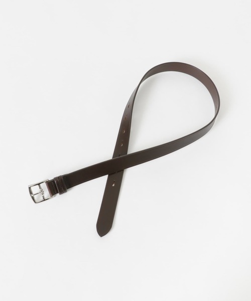 Scye（サイ）の「Scye　Leather New Basic Belt（ベルト・メンズ・ブラック/ダークブラウン・MEDIUM）」の5枚目の写真