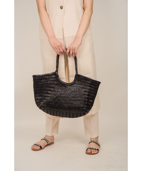 ファビオルスコーニ パール ストラップ フラットミュールサンダル