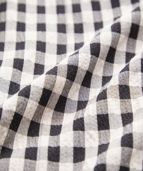 VIS（ビス）の「【洗える】ギンガムチェックタイトスカート（スカート・レディース・ダークブラウン/ブラック系その他/ブルー系その他4・M/S）」の21枚目の写真