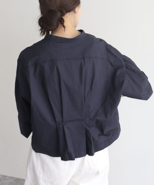 fredy emue（フレディエミュ）の「【fredy emue/フレディエミュ】クロプトバンドカラーシャツブルゾン（シャツ/ブラウス・レディース・オフホワイト/ネイビー/カーキ・38）」の21枚目の写真