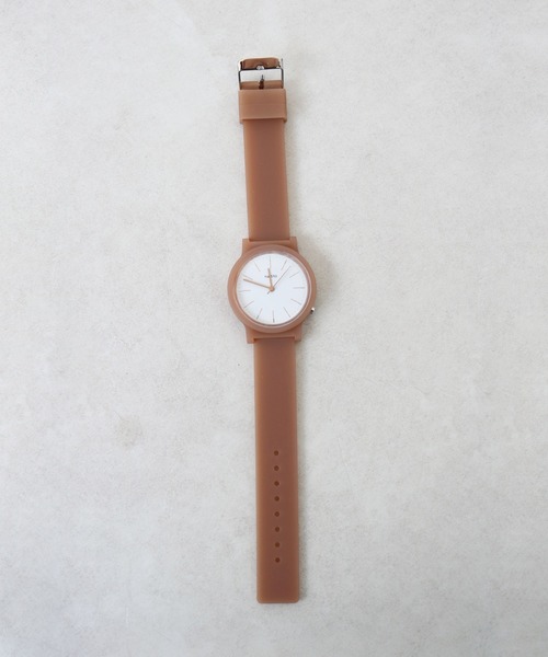nattito(ナティート)の「〈nattito/ナティート〉clear matt watch グミー(アナログ腕時計・レディース・ブラック/ホワイト/ブラウン/グレー/グリーン・ONE SIZE)」の8枚目の写真