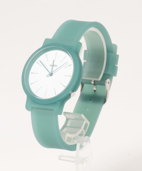 nattito(ナティート)の「〈nattito/ナティート〉clear matt watch グミー(アナログ腕時計・レディース・ブラック/ホワイト/ブラウン/グレー/グリーン・ONE SIZE)」の15枚目の写真