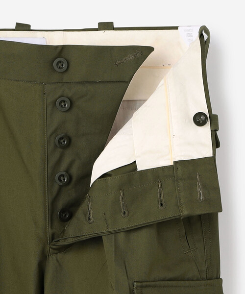 Bshop(ビショップ)の「Tangent | フレンチアーミー カーゴパンツ MEN(カーゴパンツ・メンズ・ブルー/オリーブ・48/44/46)」の6枚目の写真