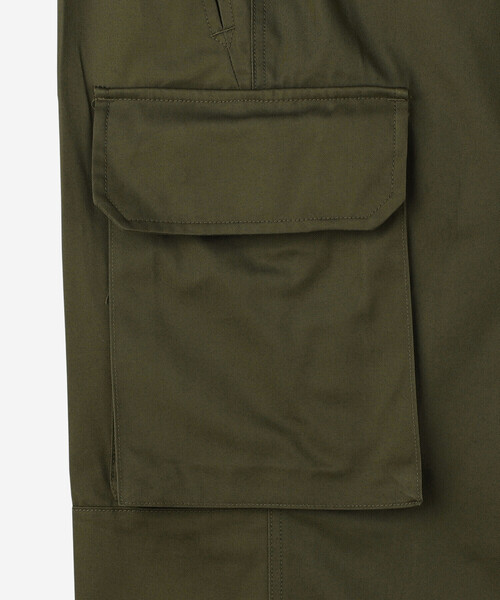 Bshop(ビショップ)の「Tangent | フレンチアーミー カーゴパンツ MEN(カーゴパンツ・メンズ・ブルー/オリーブ・48/44/46)」の4枚目の写真