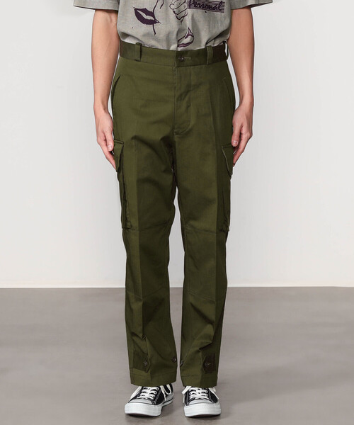 Bshop(ビショップ)の「Tangent | フレンチアーミー カーゴパンツ MEN(カーゴパンツ・メンズ・ブルー/オリーブ・48/44/46)」の11枚目の写真