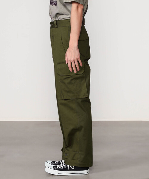 Bshop(ビショップ)の「Tangent | フレンチアーミー カーゴパンツ MEN(カーゴパンツ・メンズ・ブルー/オリーブ・48/44/46)」の7枚目の写真
