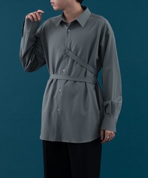 WAIST BELT LONG SLEEVE SHIRT/ウエストベルトロングスリーブシャツ