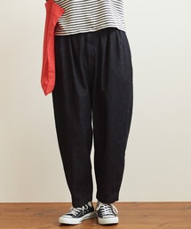 7.3OZ デニム tuck パンツ