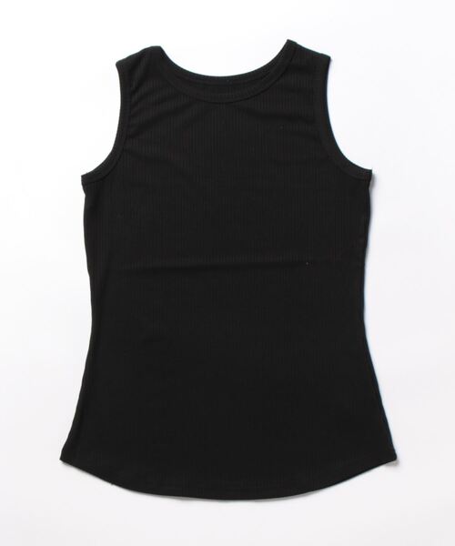 KOBE LETTUCE（コウベレタス）の「リブボレロカーディガン＆リブタンクトップSET（アンサンブル・レディース・オフホワイト/ブラック/モカ・M）」の5枚目の写真
