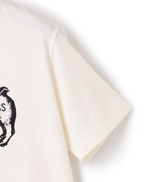 J.PRESS(ジェイプレス)の「【WEB限定】ブルドッググラフィック Tシャツ(Tシャツ/カットソー・メンズ・ホワイト系/ダルブルー系/グレー系・MEDIUM/X-LARGE/SMALL/LARGE)」の6枚目の写真