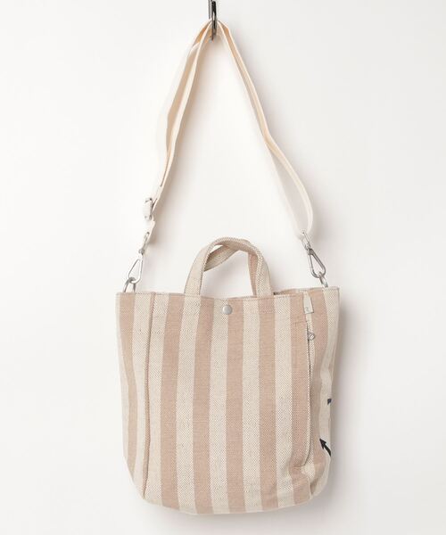 ROOTOTE(ルートート)の「ROOTOTE 雑材2WAYミニトートバッグ(トートバッグ・メンズ・ベージュ系その他3/ベージュ系その他2/ベージュ系その他・FREE)」の2枚目の写真