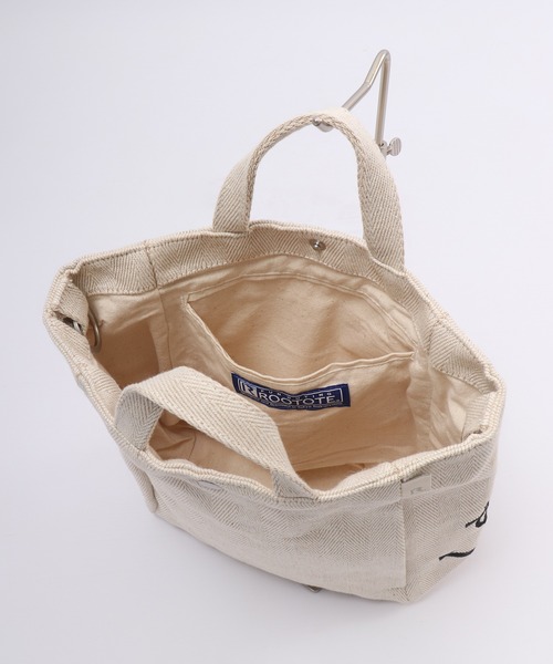 ROOTOTE(ルートート)の「ROOTOTE 雑材2WAYミニトートバッグ(トートバッグ・メンズ・ベージュ系その他3/ベージュ系その他2/ベージュ系その他・FREE)」の8枚目の写真