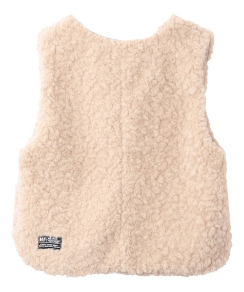 MILKFED.（ミルクフェド）の「FUR VEST（ベスト・レディース・ブラック/ブラウン/オフホワイト・ONE SIZE）」の6枚目の写真