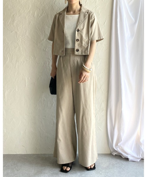 She's Closet（シーズクローゼット）の「リネンコットン半袖