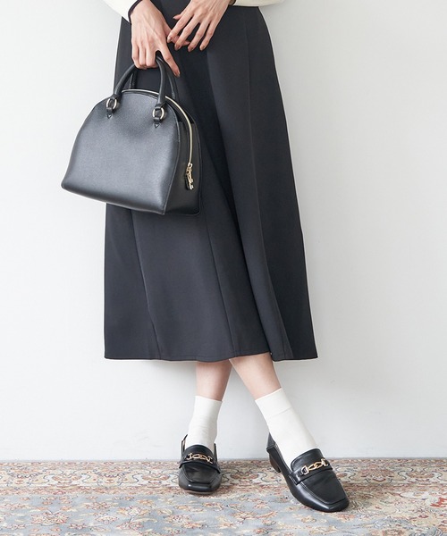 ROPE' PICNIC(ロペピクニック)の「スクエアトゥビットローファーバブーシュ(ローファー・レディース・ブラック/キナリ/ピンク系その他2・23.0cm/23.5cm/24.0cm/24.5cm/25.0cm)」の16枚目の写真