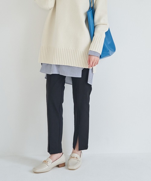 ROPE' PICNIC(ロペピクニック)の「スクエアトゥビットローファーバブーシュ(ローファー・レディース・ブラック/キナリ/ピンク系その他2・23.0cm/23.5cm/24.0cm/24.5cm/25.0cm)」の17枚目の写真