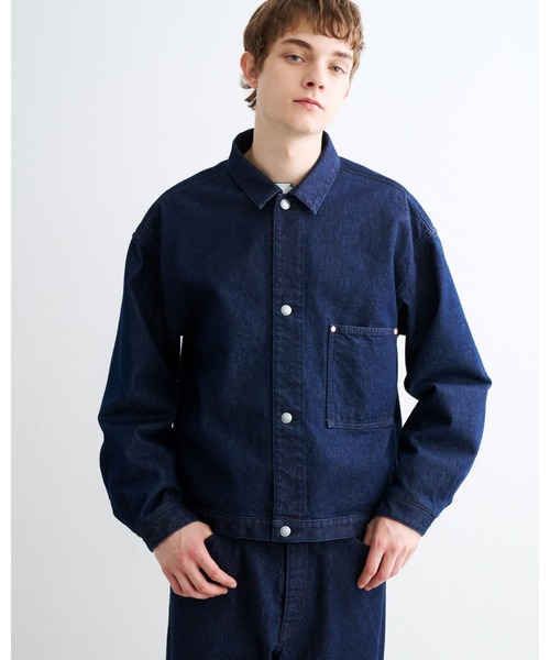 Traditional Weatherwear（トラディショナルウェザーウェア）の「【UNIONWEAR】WORK JACKET 001D（デニムジャケット・メンズ・インディゴブルー・38/40/36）」の10枚目の写真