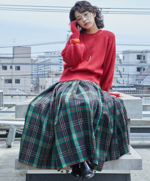 GEVS.(ジェイヴィス)の「<大きいサイズ> 2WAYニットカーディガン GEVS.(カーディガン/ボレロ・レディース・レッド/ブラック/ブルー・L/LL/3L/4L/5L)」の7枚目の写真