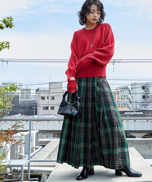 GEVS.(ジェイヴィス)の「<大きいサイズ> 2WAYニットカーディガン GEVS.(カーディガン/ボレロ・レディース・レッド/ブラック/ブルー・L/LL/3L/4L/5L)」の9枚目の写真