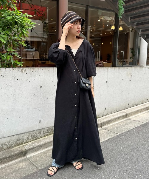 DISCOAT(ディスコート)の「【ユニセックス】ランダムボーダーサーモハット(ハット・レディース・ブラック/ベージュ・FREE)」の11枚目の写真