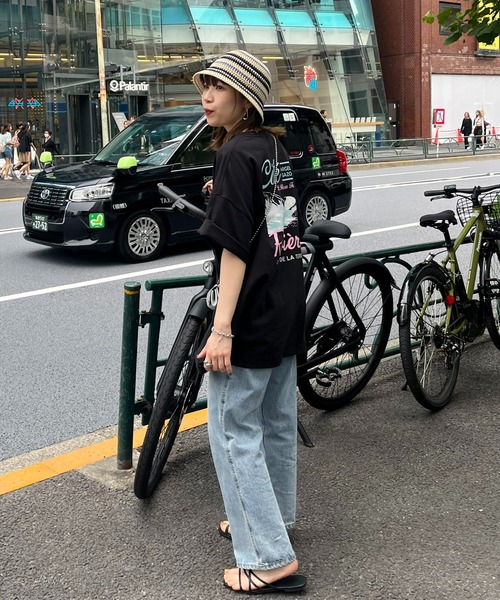 DISCOAT(ディスコート)の「【ユニセックス】ランダムボーダーサーモハット(ハット・レディース・ブラック/ベージュ・FREE)」の16枚目の写真