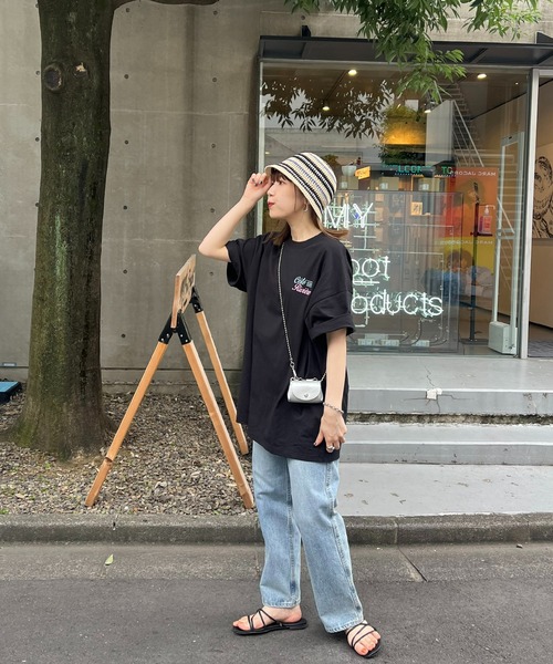 DISCOAT(ディスコート)の「【ユニセックス】ランダムボーダーサーモハット(ハット・レディース・ブラック/ベージュ・FREE)」の17枚目の写真